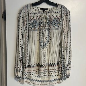 Patterned Women's BCBGMAXAZRIA Top - Size XS